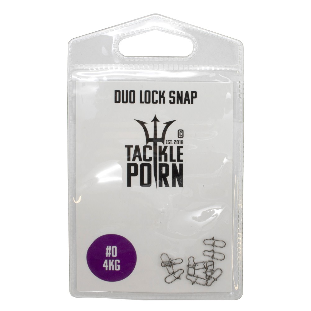 Tackle P*rn Duo Lock Snap - Köder Einhänger 9mm - 0 - 10Stück