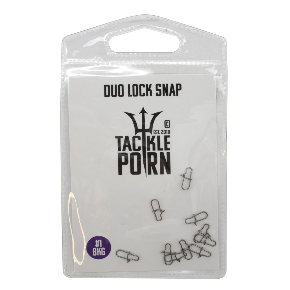 Tackle Porn Duo Lock Snap Köder Einhänger 11mm - 1 - 10Stück