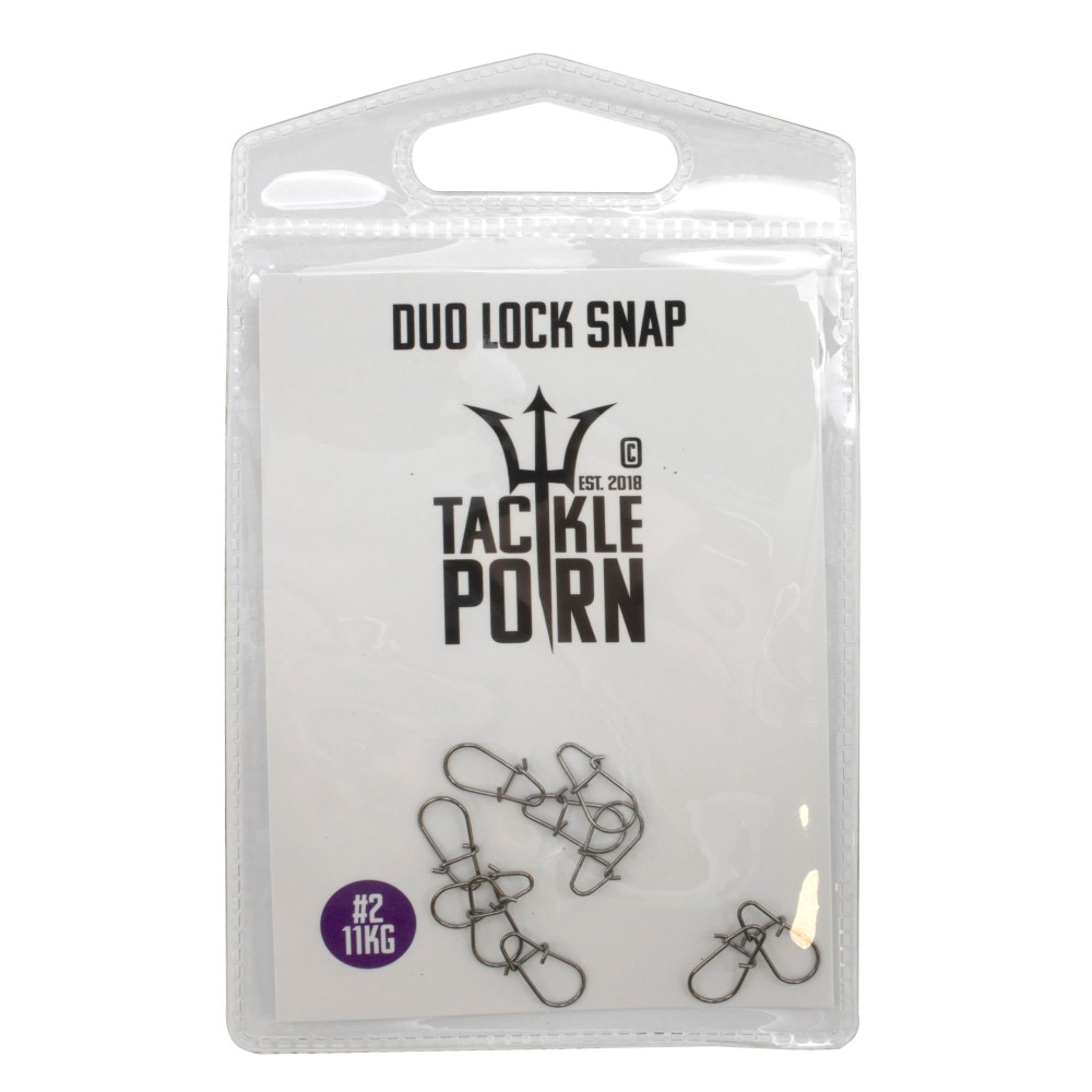 Tackle Porn Duo Lock Snap Köder Einhänger 13mm - 2 - 10Stück