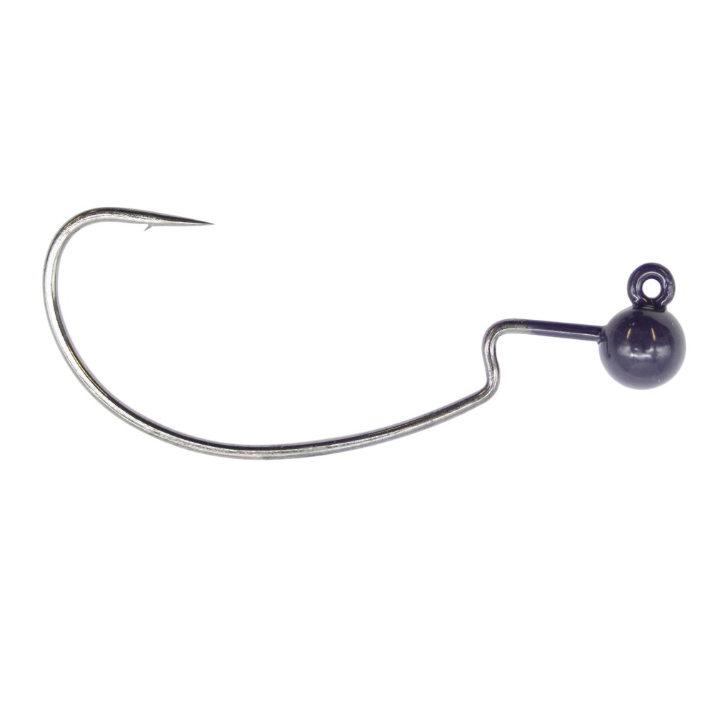 Tackle Porn Tungsten Weighted Offset Hook Finesse Jig 1/32oz - 4Stück