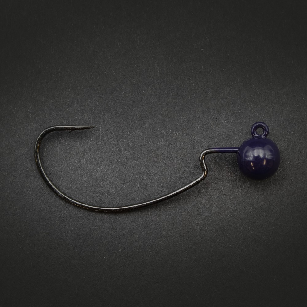 Tackle P*rn Tungsten Weighted Offset Hook - Finesse Jig 3/32oz - 3Stück