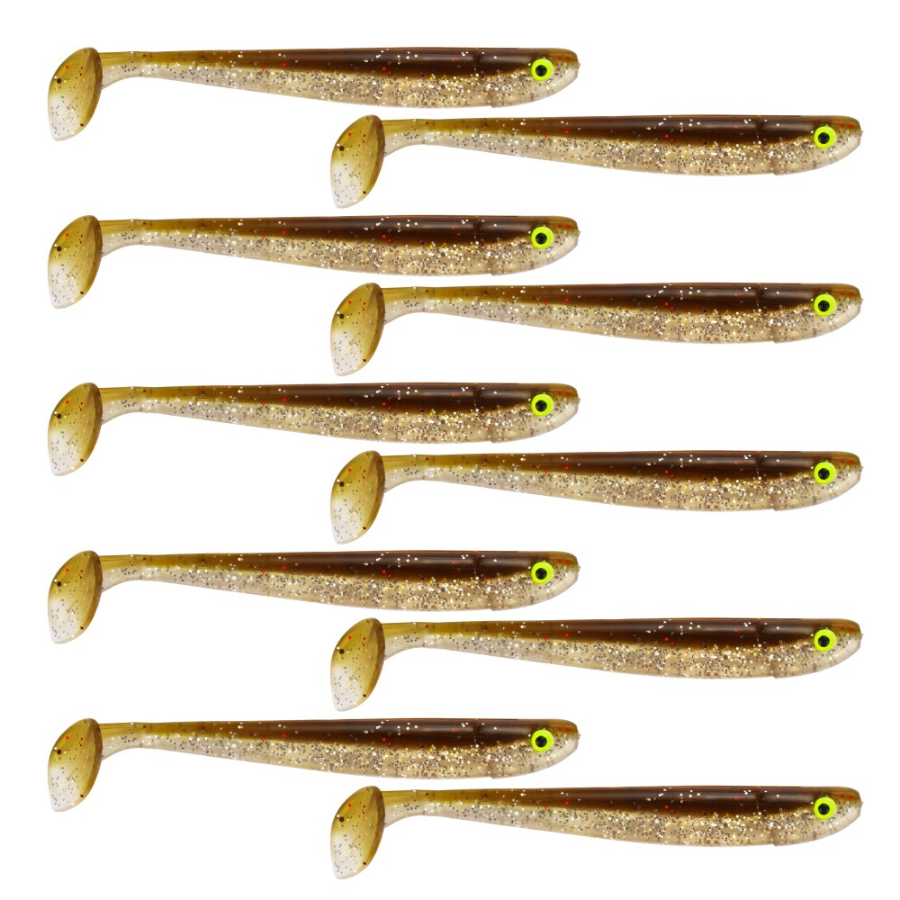 Tackle Porn Magnetic Mama Softbait 7.6cm - Brown Chameleon - 3g - 10 Stück