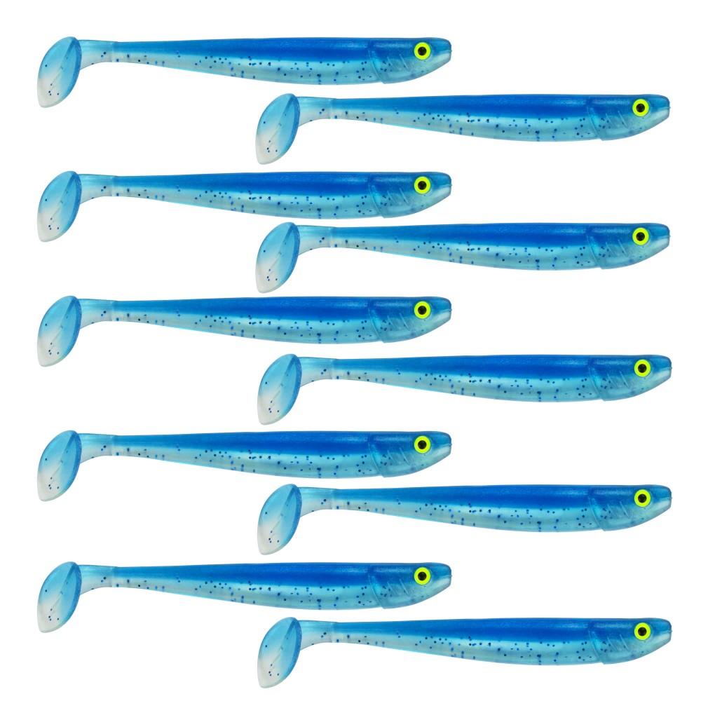 Tackle Porn Magnetic Mama Softbait 7.6cm - Blue Babe - 3g - 10 Stück