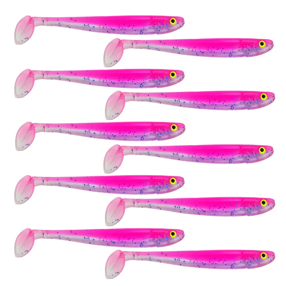 Tackle P*rn Magnetic Mama - Softbait 7.6cm - Pink Shiner - 3g - 10 Stück