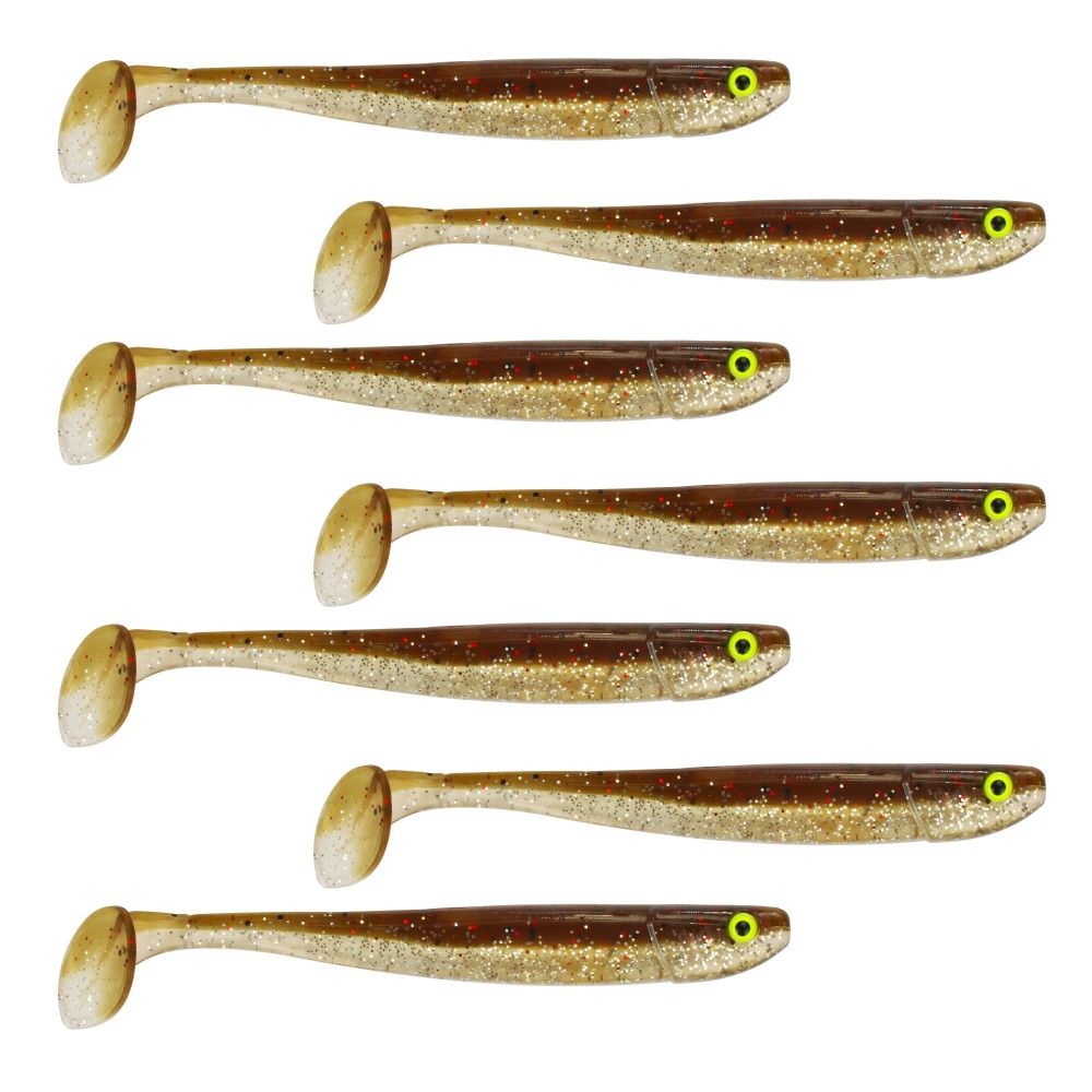 Tackle P*rn Magnetic Mama - Softbait 9.9cm - Brown Chameleon - 7g - 7 Stück