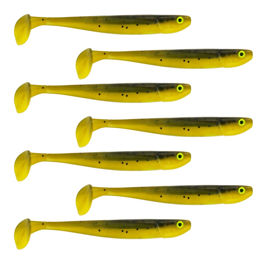 Tackle P*rn Magnetic Mama - Softbait 9.9cm - Banana Bomber - 7g - 7 Stück
