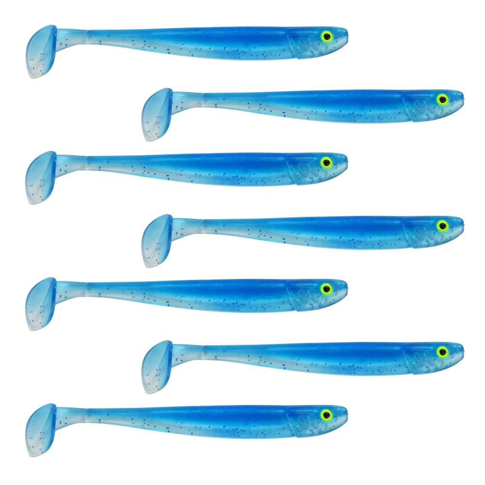 Tackle Porn Magnetic Mama Softbait 9.9cm - Blue Babe - 7g - 7 Stück