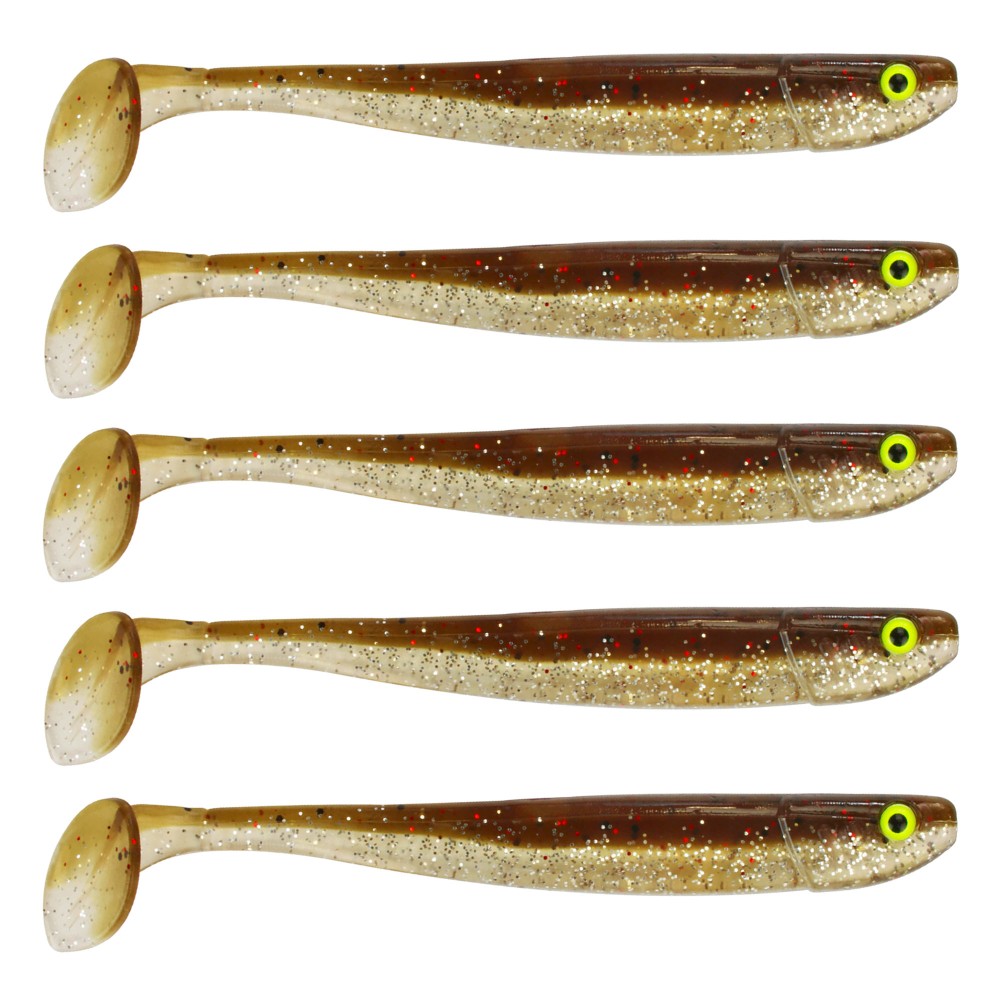 Tackle P*rn Magnetic Mama - Softbait 12.6cm - Brown Chameleon - 11g - 5 Stück