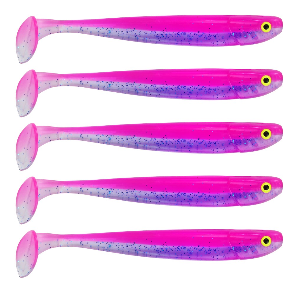 Tackle P*rn Magnetic Mama - Softbait 12.6cm - Pink Shiner - 11g - 5 Stück