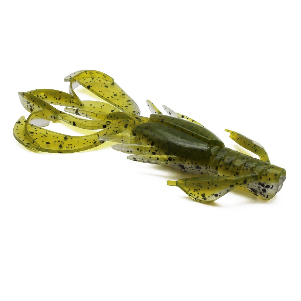 Tackle Porn Doggy Deez Creature Bait 9,0 cm - 3,5g - 10 Stück - Green Pumpkin