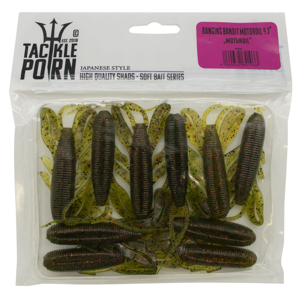 Tackle P*rn Banging Bandit - Creature Bait 11cm - Motoroil - 10g - 10 Stück