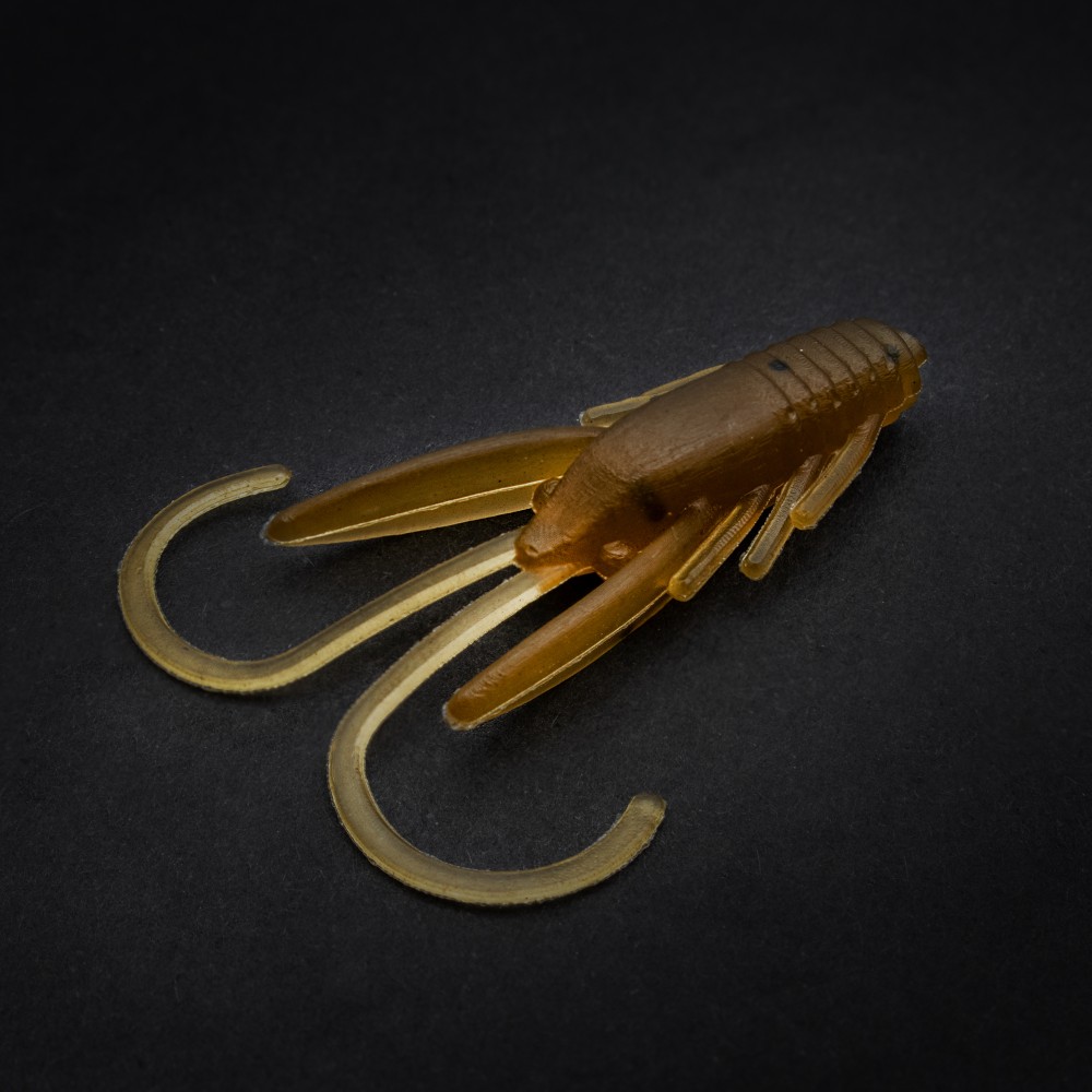 Tackle Porn Bug Ants Creature Bait 3.5cm - Brown Craw - 0.8g - 10 Stück