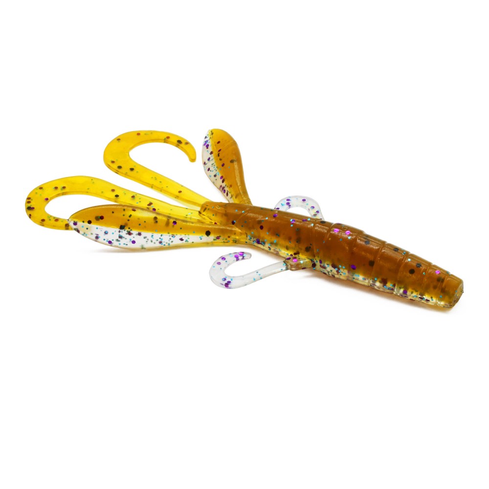 Tackle Porn Flabby Flactor Creature Bait 9,5 cm - 5g - 10 Stück - Orange Oil