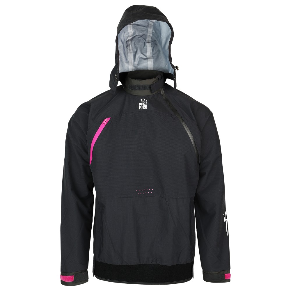 Tackle Porn Pink Popper Jacket Regenjacke Gr. L - schwarz