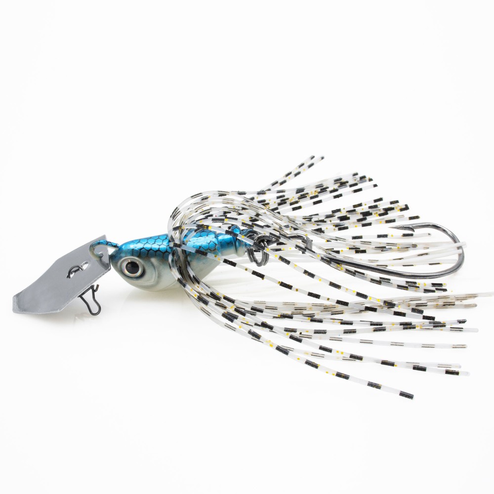 Tackle Porn XT Chatter Skirted Jig Gizzy Ghost - 10g - 92mm - 1 Stück