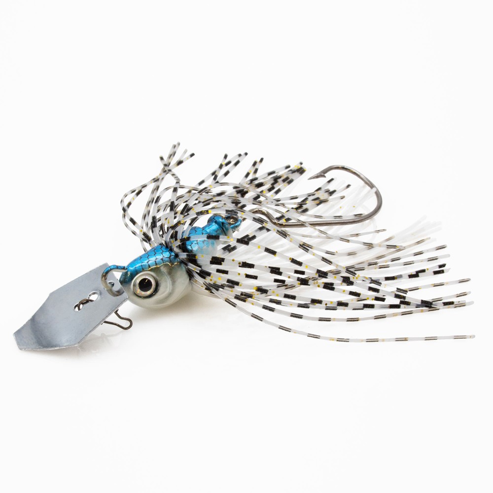 Tackle Porn XT Chatter Skirted Jig Gizzy Ghost - 10g - 92mm - 1 Stück