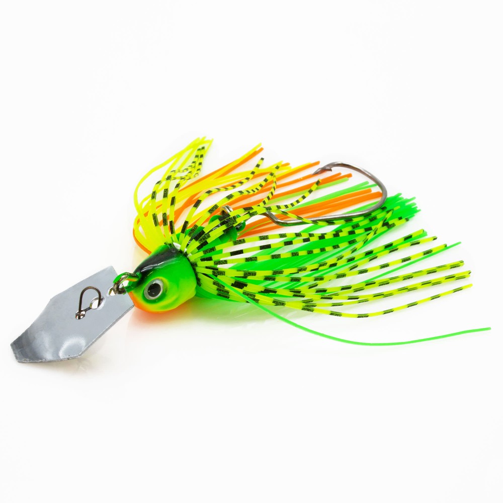 Tackle Porn XT Chatter Skirted Jig Firetiger - 10g - 92mm - 1 Stück