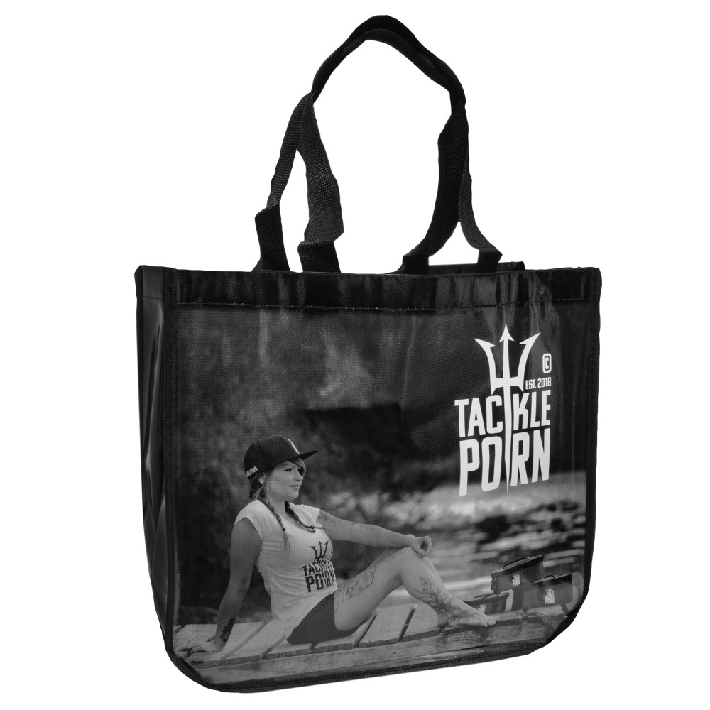 Tackle P*rn Non Woven Picture Bag - Tasche 40 x 36 x 16cm - schwarz