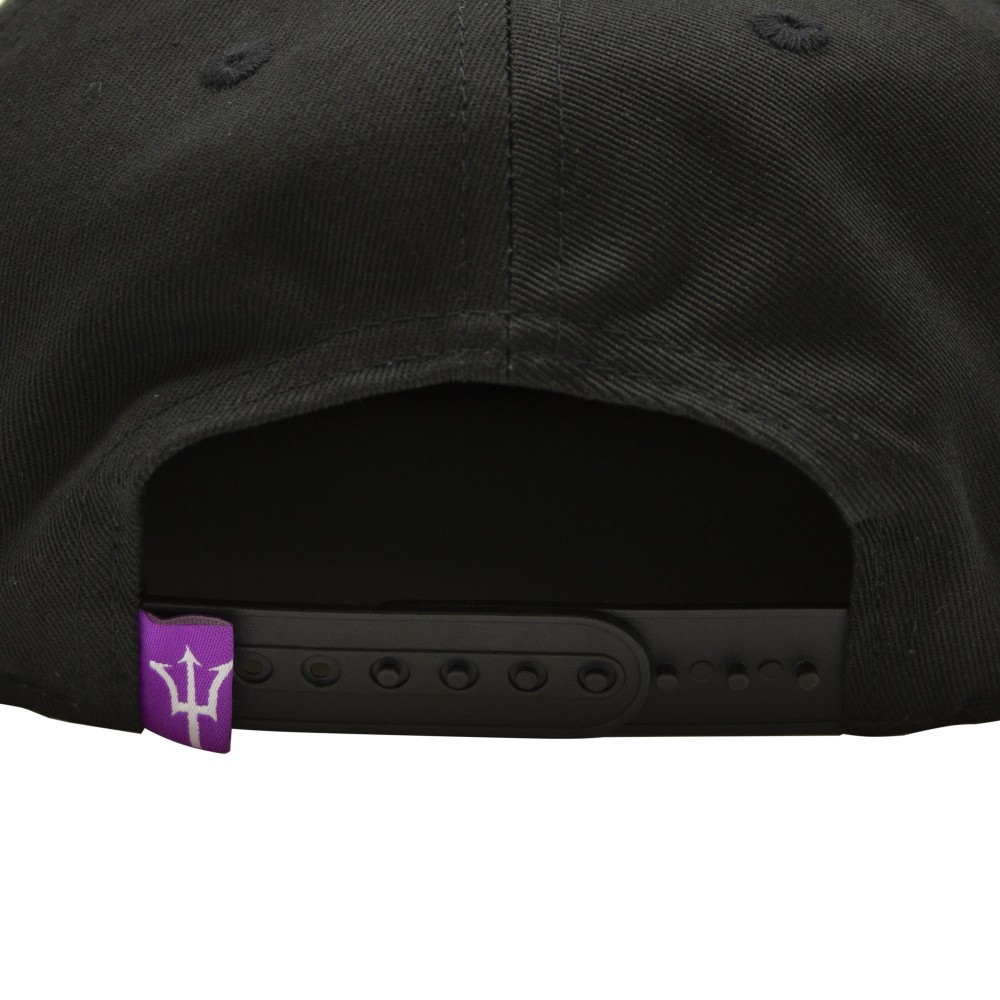 Tackle P*rn Snapback Cap Logo Patch - Kappe schwarz - Gr. uni