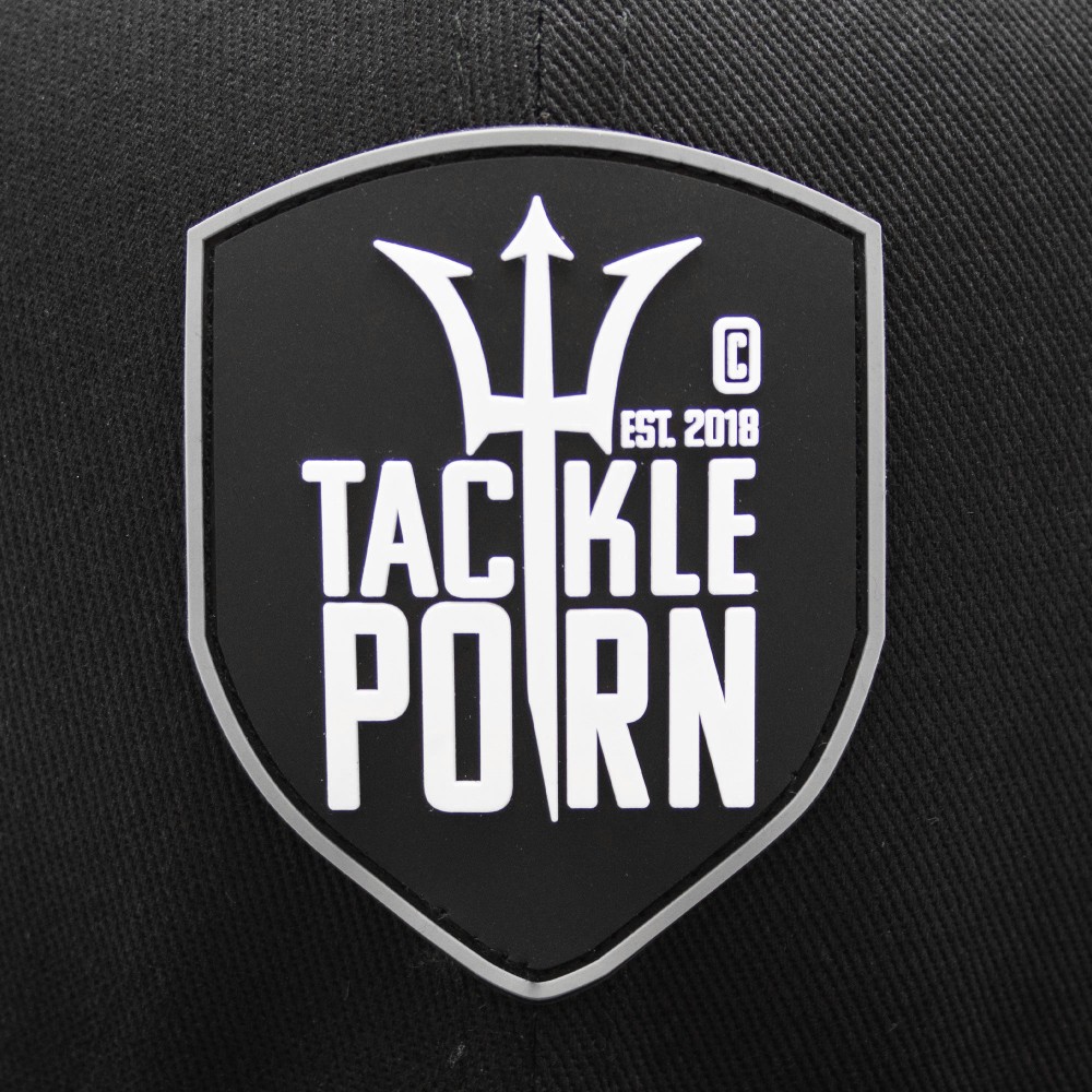 Tackle P*rn Snapback Cap Logo Patch - Kappe schwarz - Gr. uni