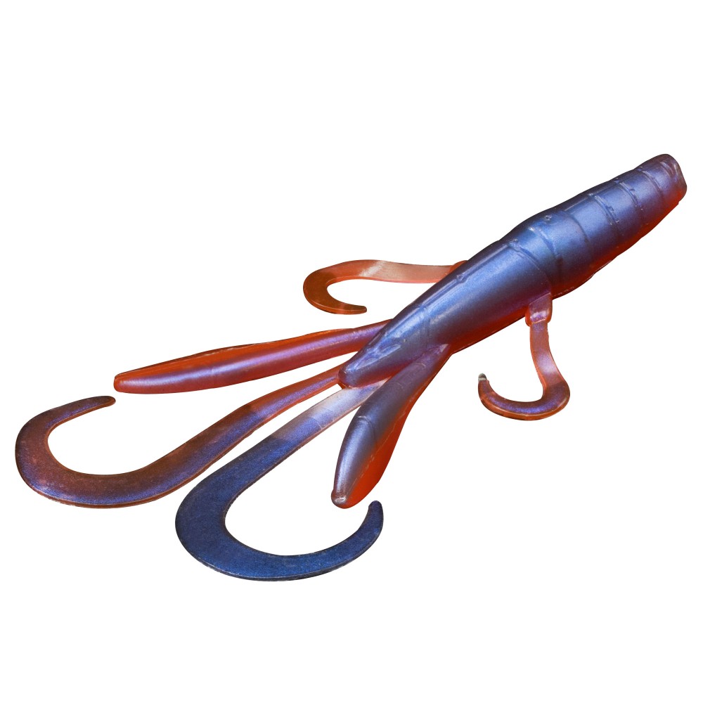 Tackle P*rn Flabby Flactor - Creature Bait 9,5 cm - 5g - 10 Stück - Pro Blue/Red Pearl