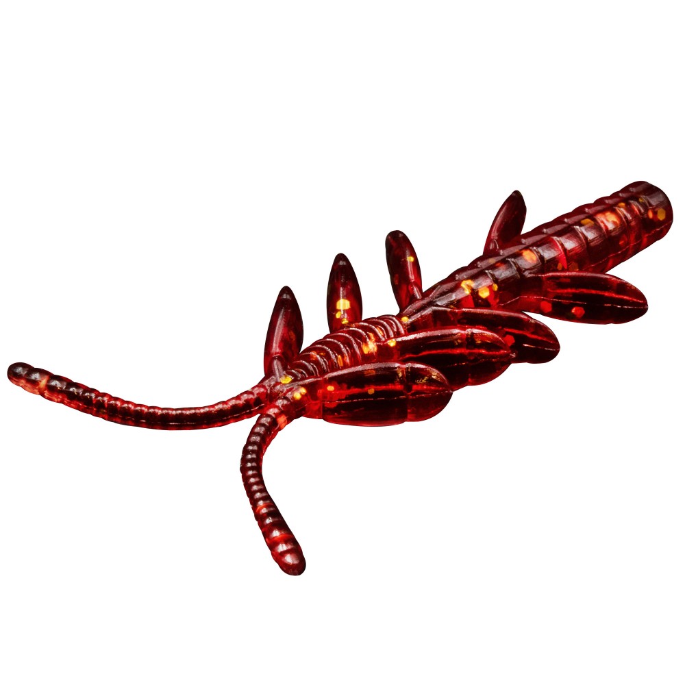 Tackle P*rn Double Dick - Creature Bait 6 cm - 1g - 10 Stück - Chartreuse Glitter