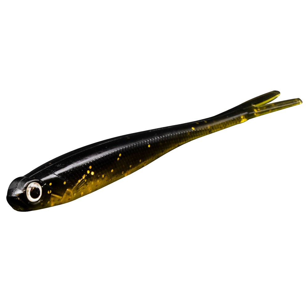 Tackle P*rn Vertical Stripper - No Action Shad 12,5 cm - 8,3g - 8 Stück - Motoroil
