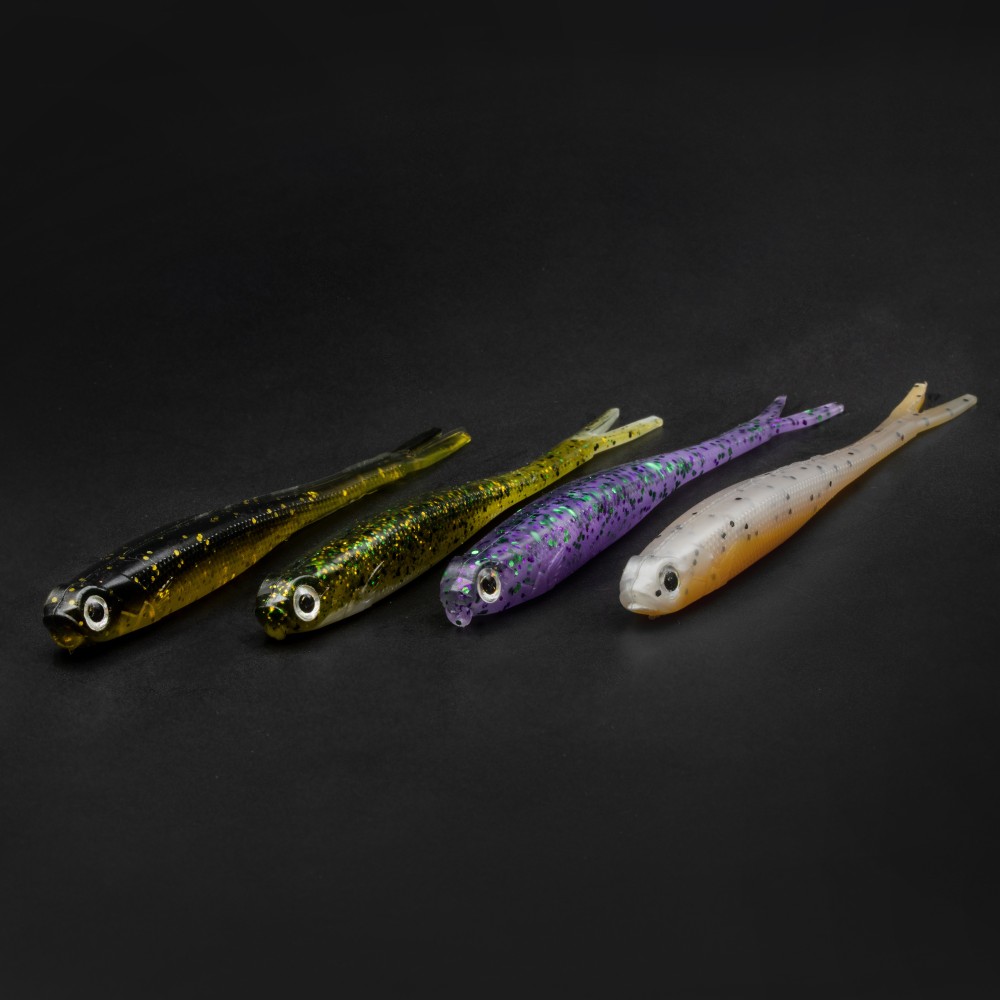 Tackle Porn Vertical Stripper No Action Shad 12,5 cm - 8,3g - 8 Stück - Mixed Pack