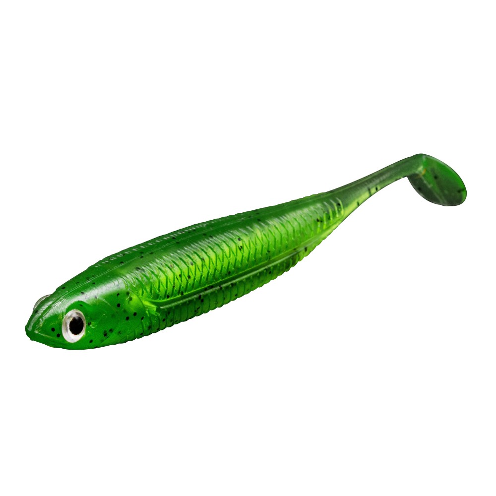 Tackle P*rn Horny Minnow - Gummifisch 8cm - 2,7g - 10 Stück - Weedy Witch