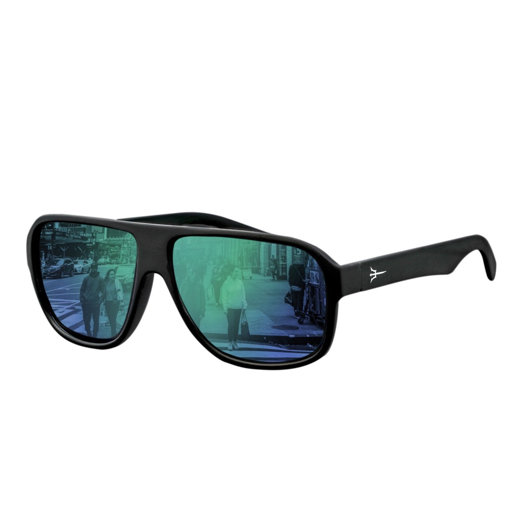 Tackle P*rn Polarisationsbrille "Style" - Sonnenbrille Green Lens