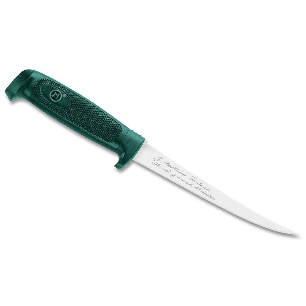 Marttiini Filleting Knife Basic 7.5" Filetiermesser 31 cm / 19 cm mit Kautschuk Griff und Kunststoffscheide