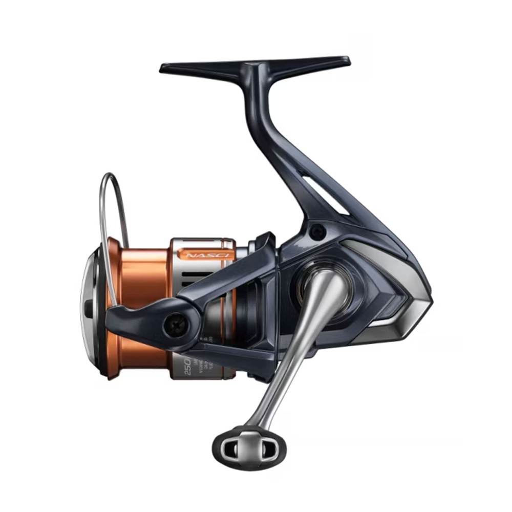 Shimano Nasci FD - Spinnrolle 2500S HG - 235g - 0,20mm/95m - 6,2