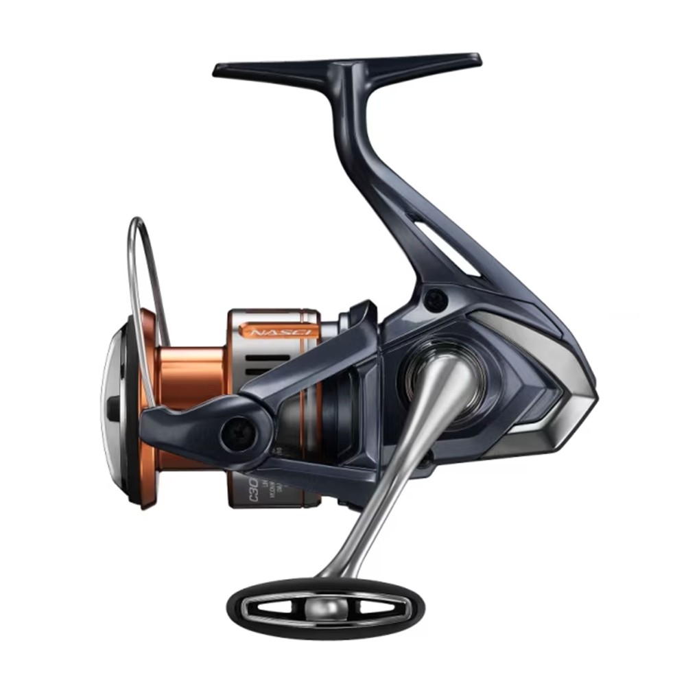 Shimano Nasci FD - Spinnrolle C3000 HG - 235g - 0,25mm/210m - 6,2