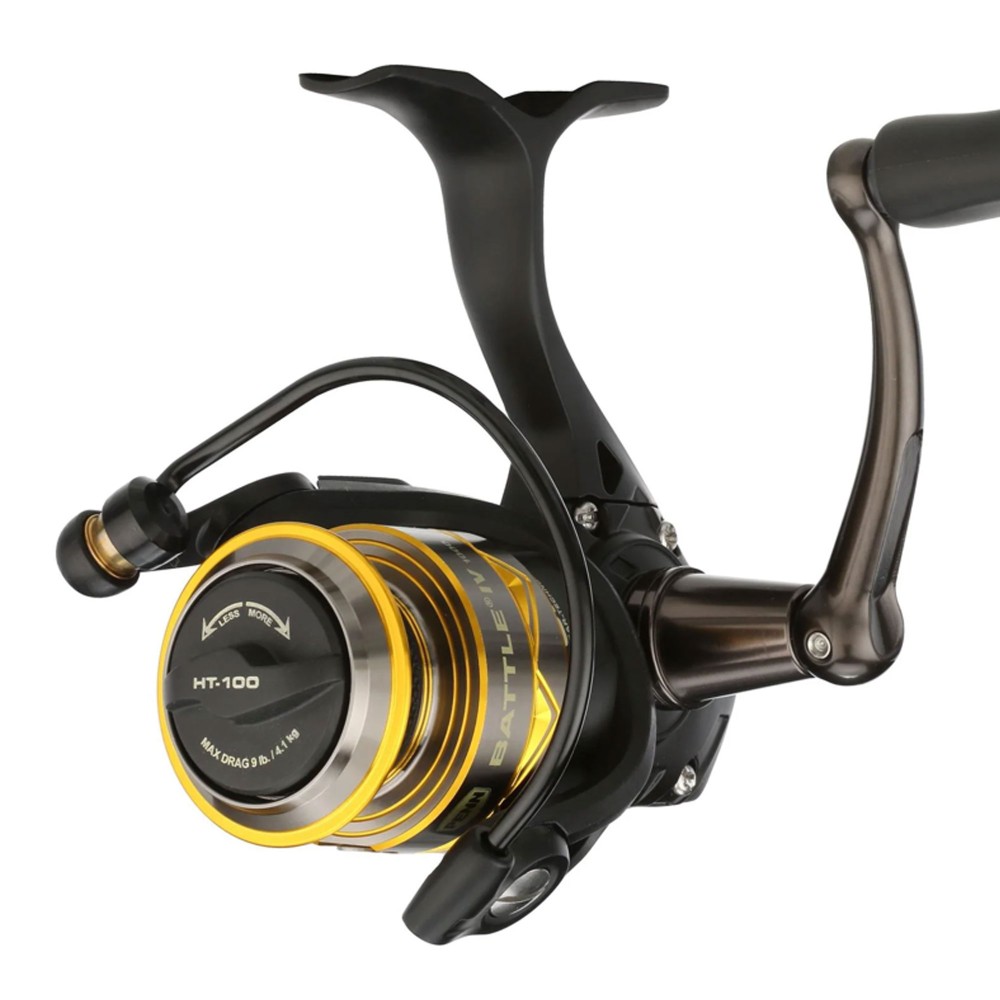 Penn Battle® IV Spinning Reel - Spinnrolle 1000 - 160m/ 0,18mm - 5,2:1 - 221g