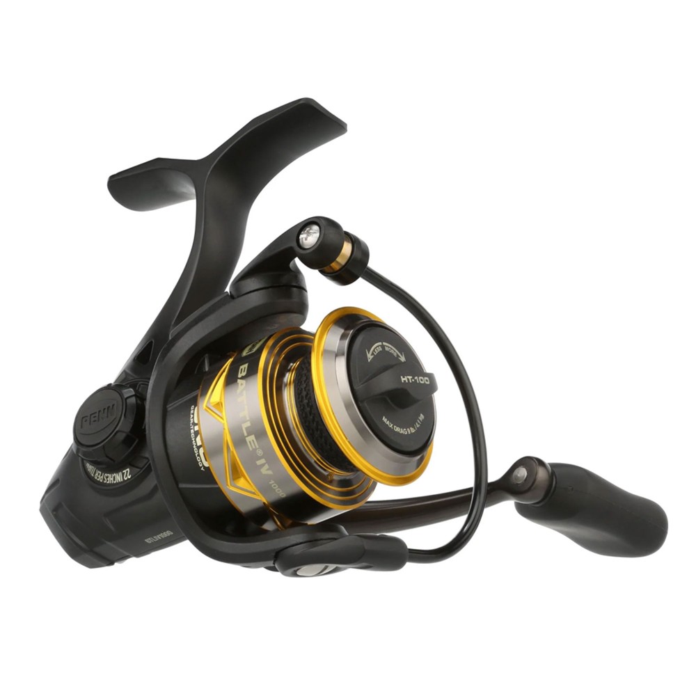 Penn Battle® IV Spinning Reel - Spinnrolle 1000 - 160m/ 0,18mm - 5,2:1 - 221g