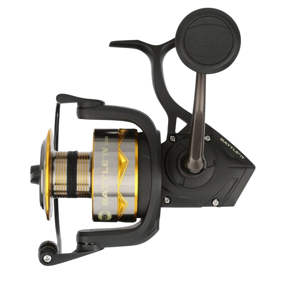 Penn Battle® IV Spinning Reel - Spinnrolle 8000 FD - 310m/ 0,46mm - 4,7:1 - 785g