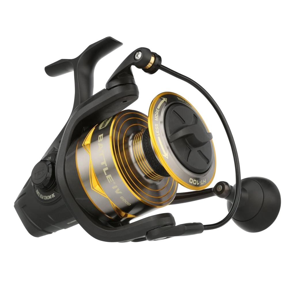Penn Battle® IV Spinning Reel - Spinnrolle 8000 FD - 310m/ 0,46mm - 4,7:1 - 785g