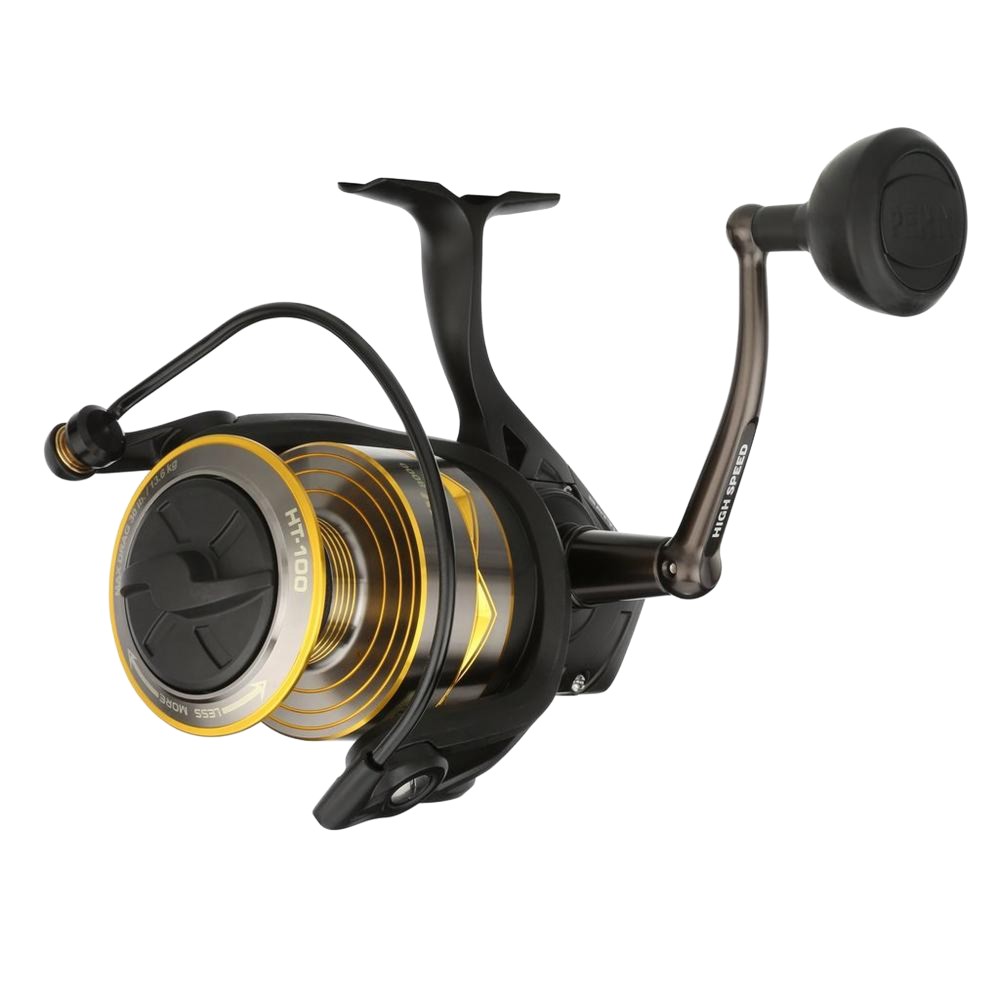 Penn Battle® IV Spinning Reel - Spinnrolle 8000HS FD - 335m/ 0,46mm - 5,3:1 - 785g