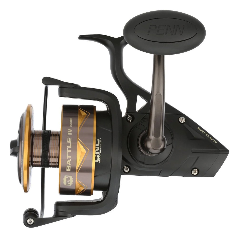 Penn Battle® IV Spinning Reel - Spinnrolle 10000FD - 360m/ 0,46mm - 4,2:1 - 1100g