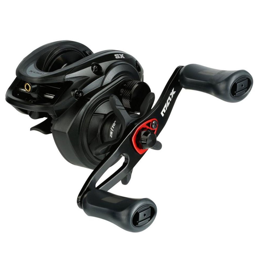 ABU Garcia Max SX Low Profile Reel - Baitcastrolle MAX5SXLP-L - 115m/ 0,32mm - 6,80:1 - 204g