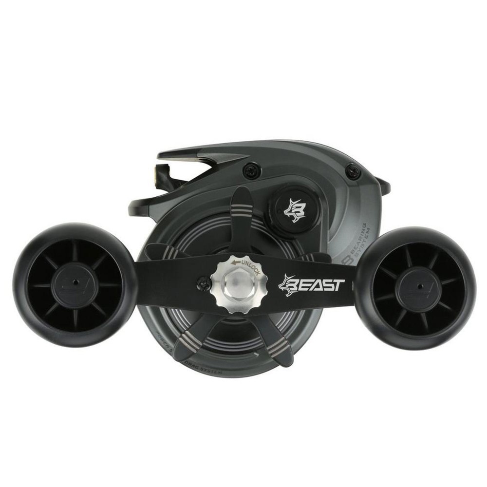 ABU Garcia Beast™ 400 Low Profile Reel - Baitcastrolle BST400LP-L - 160m/ 0,42mm - 4,80:1 - 471g