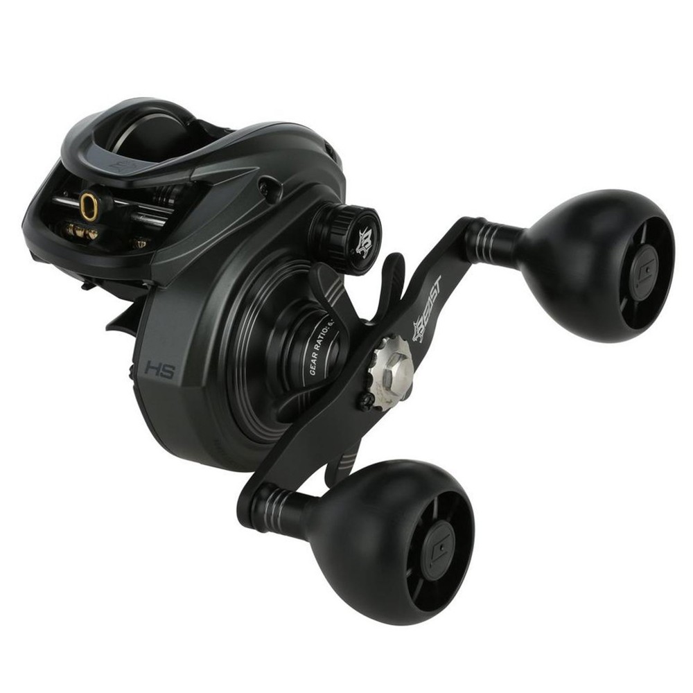 ABU Garcia Beast™ 400 Low Profile Reel - Baitcastrolle BST400LP-HS-L - 160m/ 0,42mm - 6,20:1 - 482g