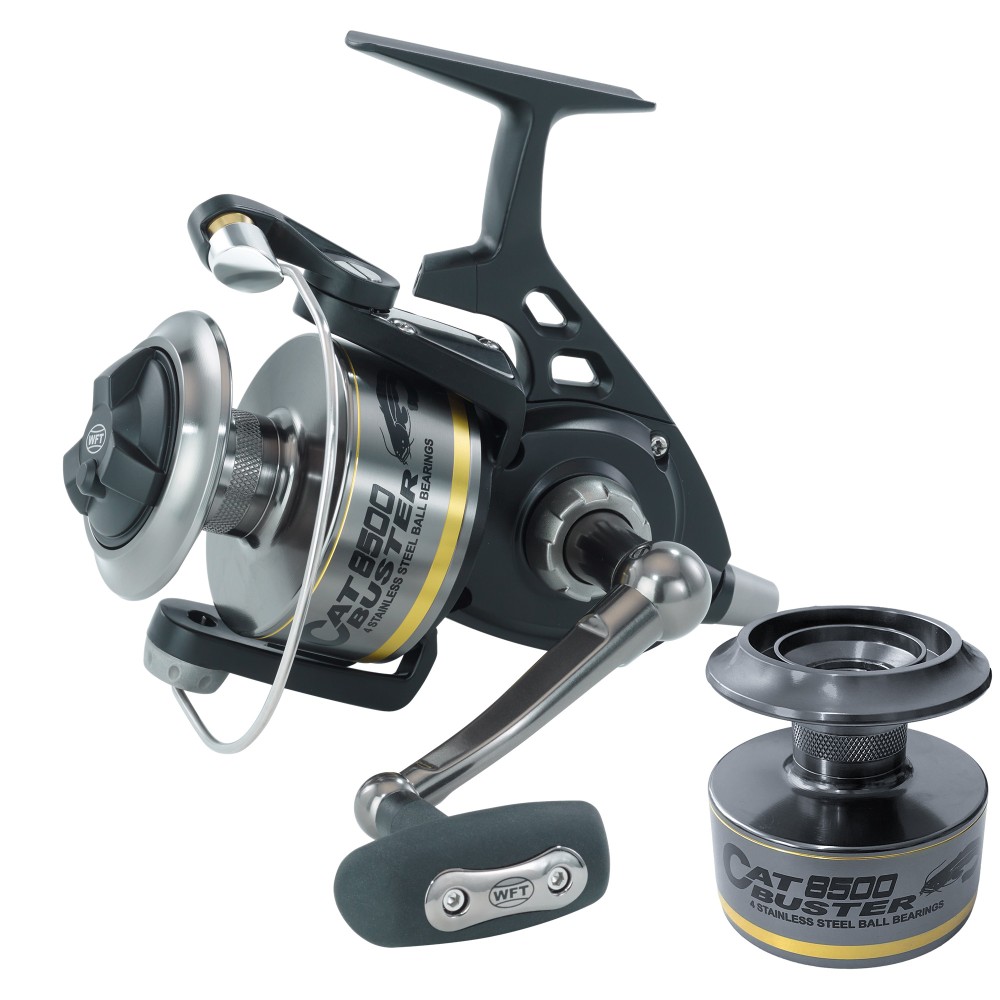 WFT Catbuster 8500 - Stationärrolle 280m/0,45mm - 4,7:1 - 765g