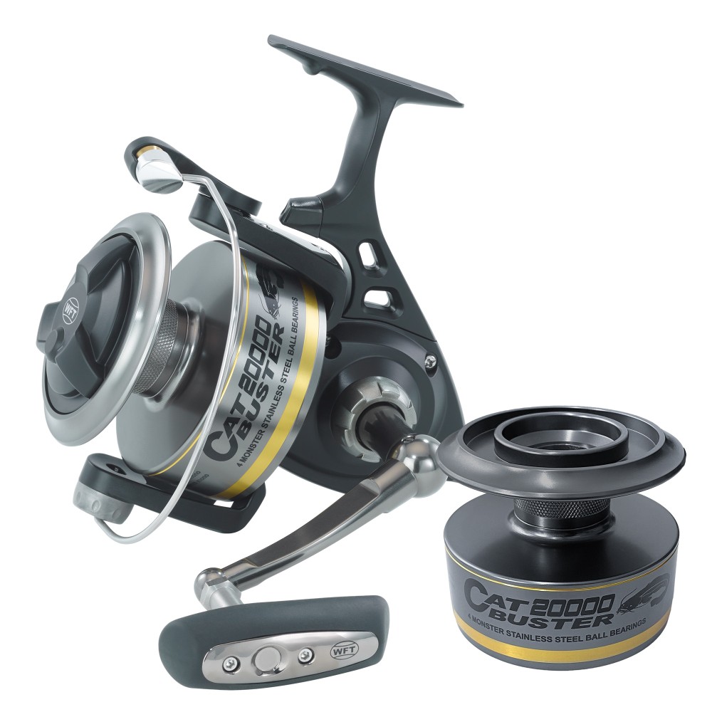 WFT Catbuster 20000 - Stationärrolle 500m/0,45mm - 4,4:1 - 1100g