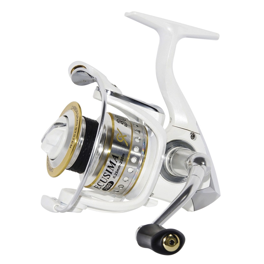 Ryobi Ecusima GX 2000 3+1 Spinnrolle 200m/ 0,20mm - 5,1:1 - 255g