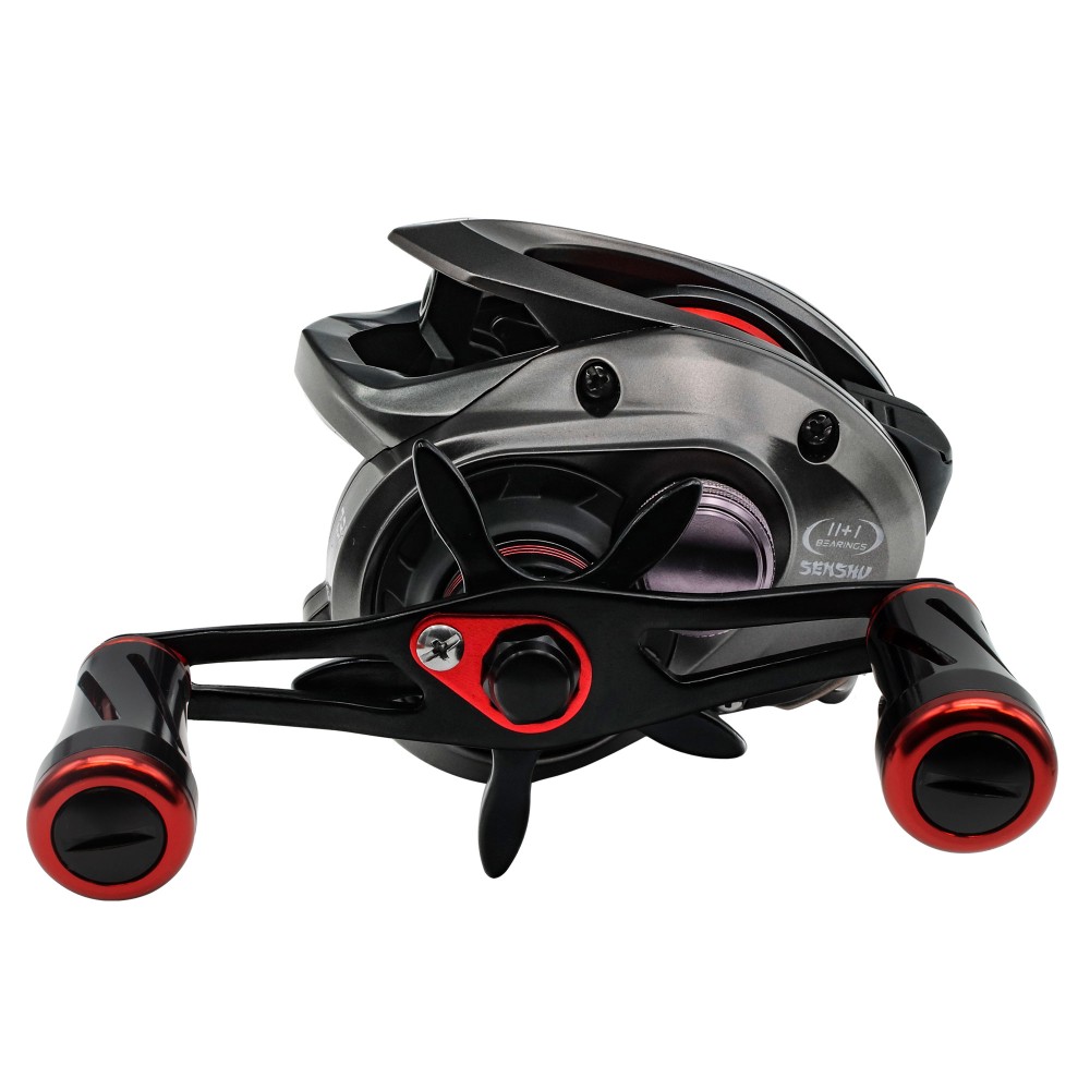 Senshu Psycho Low Profile Cast 100 LH - Baitcastrolle 150m/ 0,285mm - 7,3:1