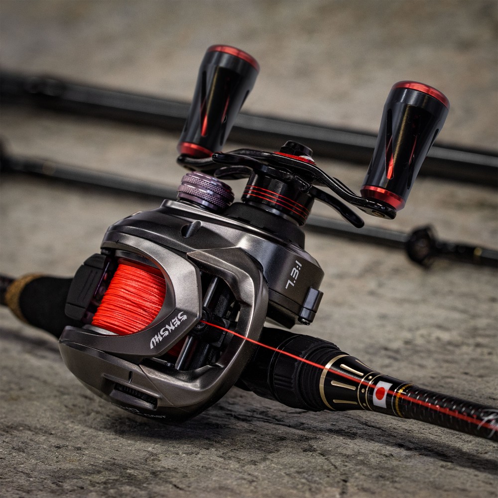 Senshu Psycho Low Profile Cast 100 LH - Baitcastrolle 150m/ 0,285mm - 7,3:1