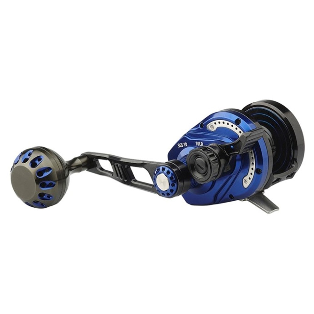 Savage Gear SGS10 Jigging Reel - Multirolle 395g - LH - 400m/0,30mm - 1 Stück