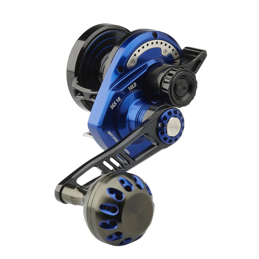 Savage Gear SGS10 Jigging Reel - Multirolle 395g - LH - 400m/0,30mm - 1 Stück