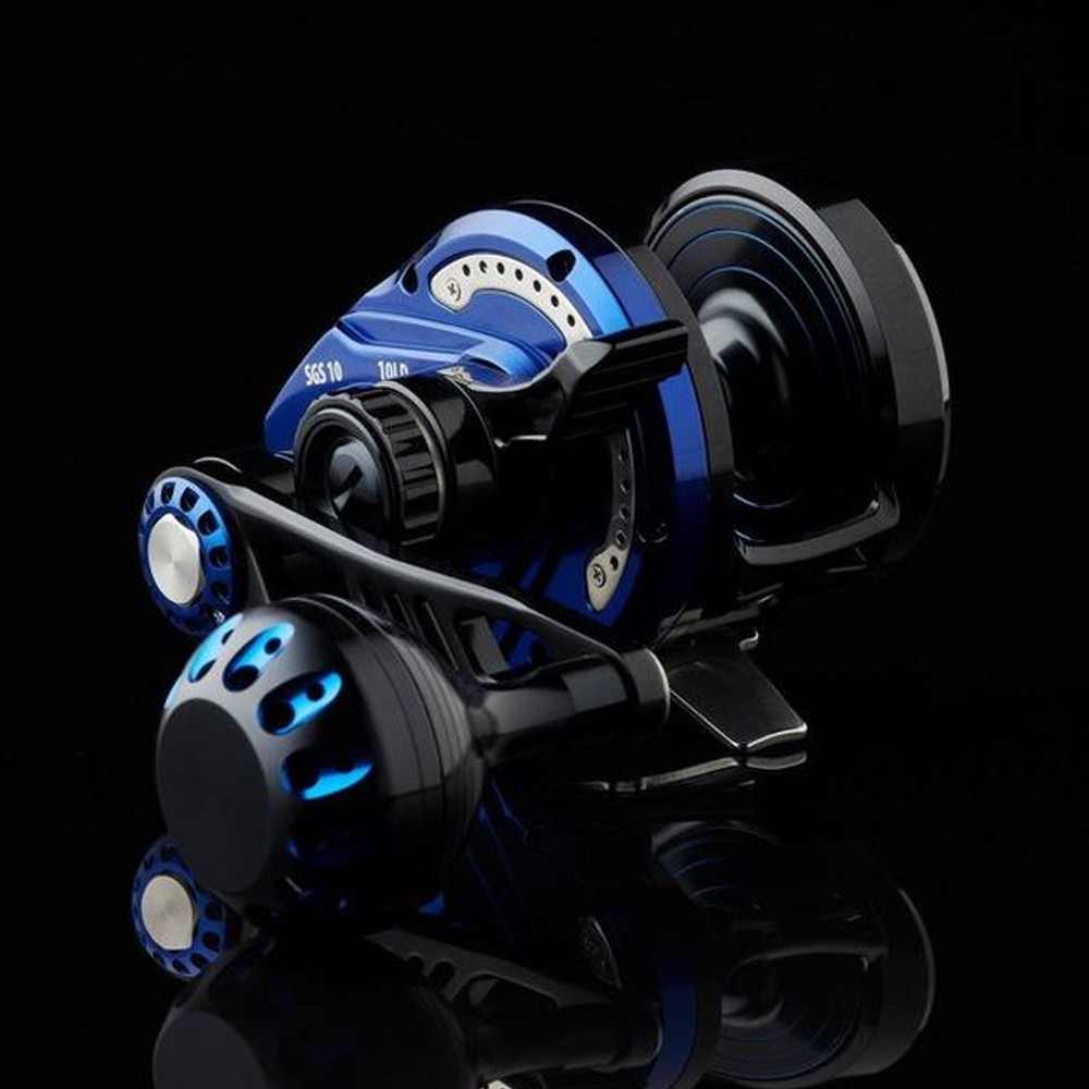 Savage Gear SGS10 Jigging Reel - Multirolle 395g - LH - 400m/0,30mm - 1 Stück